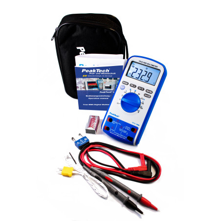 PeakTech 3410 Digitale multimeter | Soldeerbout-shop.nl