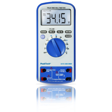 PeakTech 3415 Digitale multimeter met USB-interface