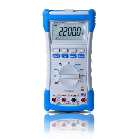 PeakTech 3430 Digitale multimeter met USB-interface | Soldeerbout-shop.nl