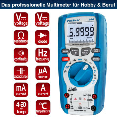 PeakTech 3441 Digitale multimeter | Soldeerbout-shop.nl