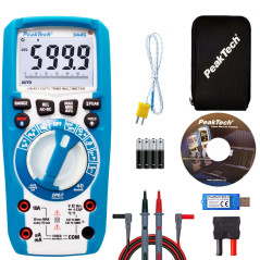 PeakTech 3445 Digitale multimeter met Bluetooth IP67 | Soldeerbout-shop.nl