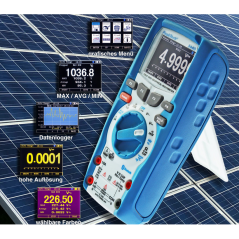 PeakTech 3440 Digitale grafische multimeter met Bluetooth | Soldeerbout-shop.nl