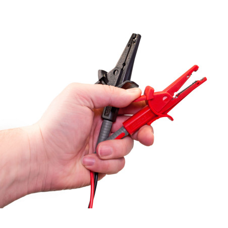 PeakTech 7015 Krokodillenklem naar banaanstekker (set van 2)