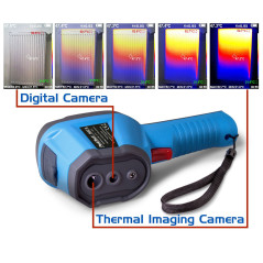 PeakTech 5610B Warmtebeeldcamera -20 tot +400°C | Soldeerbout-shop.nl