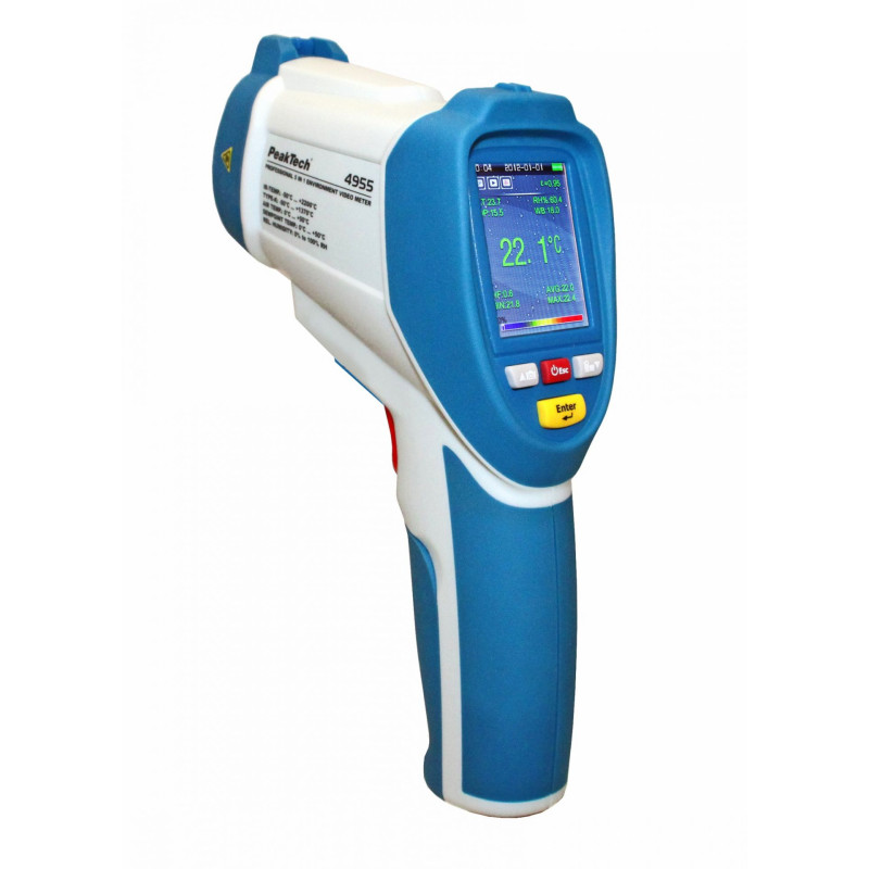 PeakTech 4955 Warmtebeeldcamera -50 tot +2200°C