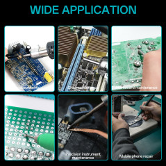 Bakon BK602 PRO SMD hetelucht- en soldeerstation | Soldeerbout-shop.nl