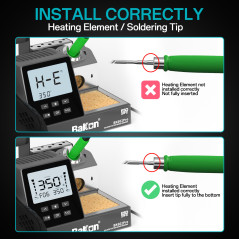Bakon BK602 PRO SMD hetelucht- en soldeerstation | Soldeerbout-shop.nl