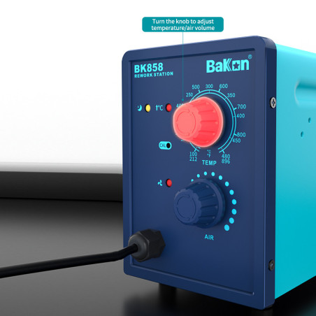 Bakon BK858 hetelucht SMD soldeerstation 550Watt
