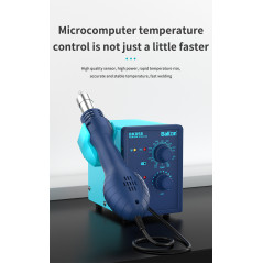 Bakon BK858 hetelucht SMD soldeerstation 550Watt | Soldeerbout-shop.nl