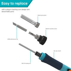 Bakon BK606 90Watt digitale soldeerbout |  Soldeerbout-shop.nl