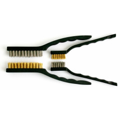 Strend Pro 227033 Staalborstelset 4-delig | Soldeerbout-shop.nl