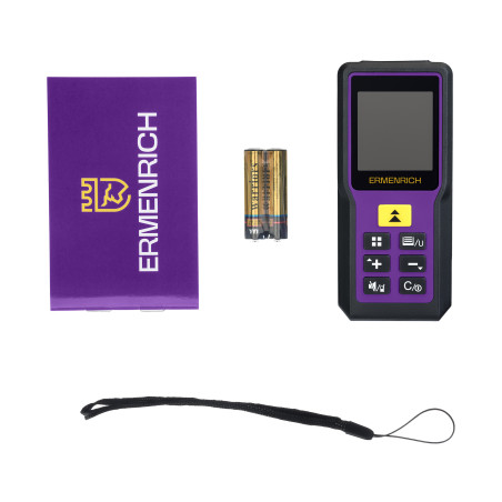 Ermenrich PRO GM60 Laserafstandsmeter 60m (paars)