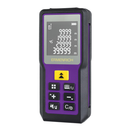 Ermenrich PRO GM60 Laserafstandsmeter 60m (paars) | Soldeerbout-shop.nl