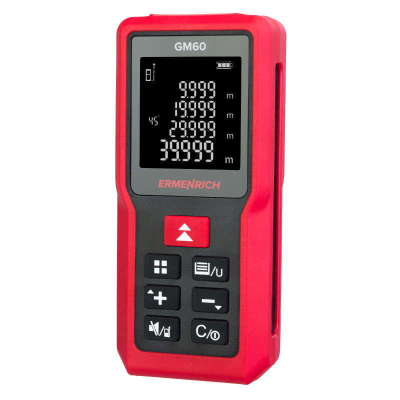 Ermenrich PRO GM60 Laserafstandsmeter 60m (rood)