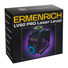 Ermenrich PRO LV60 3-lijns Laserwaterpas | Soldeerbout-shop.nl