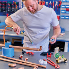 CFH TL2000 Soldeerbrander met slang en gaspatroon