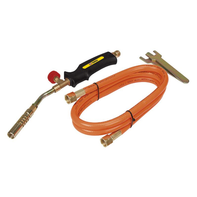 Topex 44E110 gasbrander 2Kw met slang Topex 44E110 gasbrander 2Kw met slang