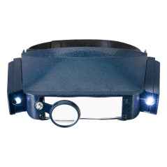Discovery Crafts DHD10 Vergrootglas met hoofdband en verlichting | Soldeerbout-shop.nl