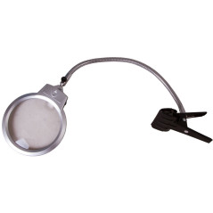 Levenhuk Zeno Desk D9 Vergrootglas met verlichting op zwanenhals met tafelklem | Soldeerbout-shop.nl