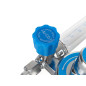 GEKO G80075 CO2 en Argon gasdrukregelaar instelbaar met flowmeter