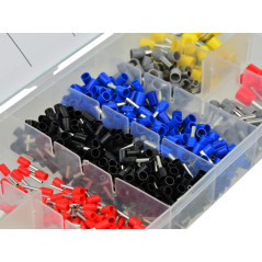 GEKO G02815 adereindhulzenassortiment 0,5mm² tot 10mm² (685 stuks) | Soldeerbout-shop,nl