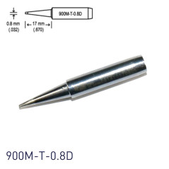 Bakon 900M-T-0.8D soldeerpunt beitel 0,8mm | Soldeerbout-shop.nl