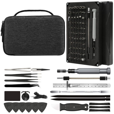 PCWork PCW08J Precisie-schroevendraaier- en toolset 89-delig
