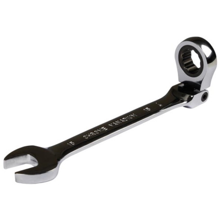 Toolland 1430-R6 Flexibele Ringratel-Steeksleutelset 8 tot 15mm 6-delig