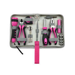 GEKO G10107 23-delige gereedschapsset (roze)