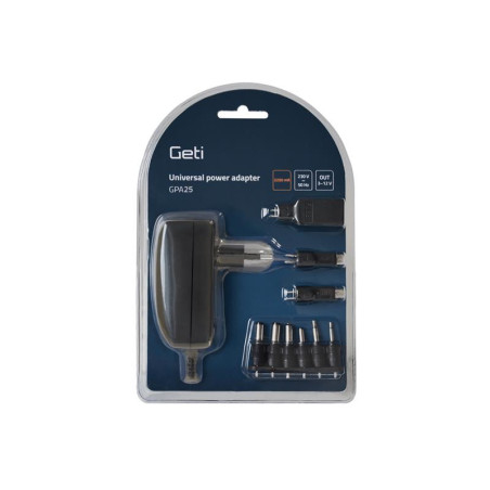 GETI GPA25 Voedingsadapter DC 3-12V 2.25A 27W