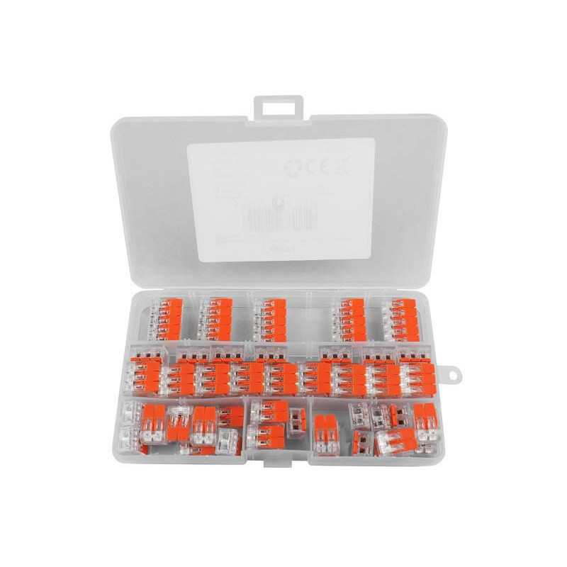 Soldeerbout-shop LXZE71 Lasklemmen assortiment 55-delig Soldeerbout-shop LXZE71 Lasklemmen assortiment 55-delig