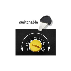 GETI GPA06A Voedingsadapter DC 3-12V 0,6A 7,2W