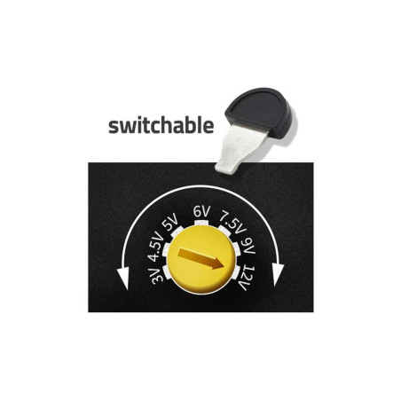 GETI GPA06A Voedingsadapter DC 3-12V 0,6A 7,2W