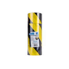 GEKO G01826 Waarschuwingstape 70mm x 100m zwart | Soldeerbout-shop.nl