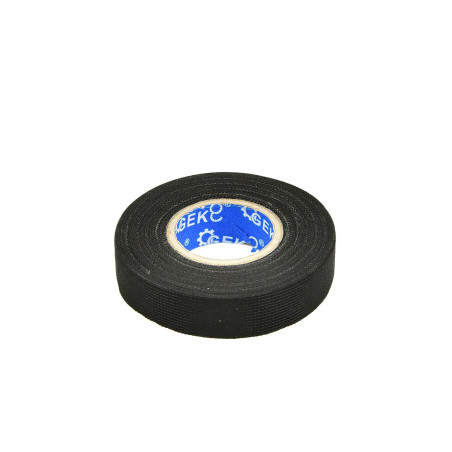GEKO G01387 Textiel isolatietape 19mm x 15m | Soldeerbout-shop.nl
