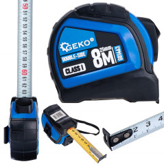 GEKO G01463 Dubbelzijdige rolmaat 8meter | Soldeerbout-shop.nl