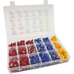 Chilitec 22926 AMP-kabelschoenen assortiment 1200-delig | Soldeerbout-shop.nl