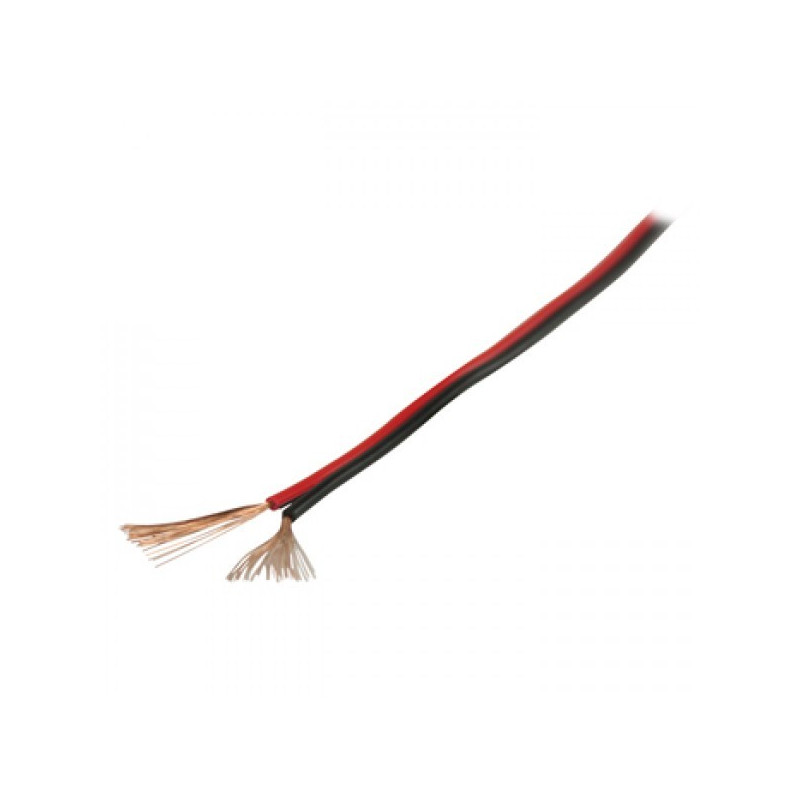EMOS 2x0.75mm² rood zwart snoer per meter EMOS 2x0.75mm² rood zwart snoer per meter