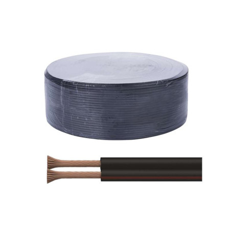 EMOS S8253 ECO 2x0.50mm² rood zwart snoer per meter