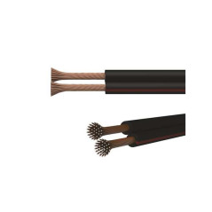 EMOS S8283 ECO 2x1mm² rood zwart snoer per meter | Soldeerbout-shop.nl