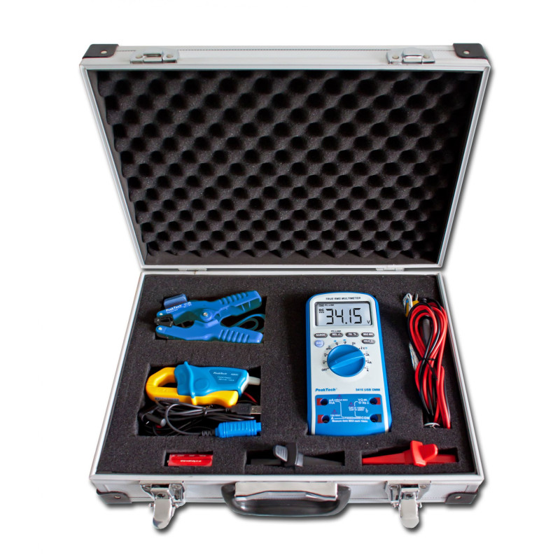 PeakTech 8100 DMM & Clamp Meter Multimeterset