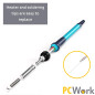 PCWork PCW09C 2-in-1 SMD hetelucht- en soldeerstation