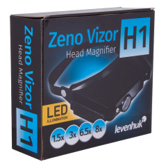 Levenhuk Zeno Vizor H1 Vergrootglas met hoofdband en verlichting | Soldeerbout-shop.nl