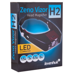 Levenhuk Zeno Vizor H2 Vergrootglas met hoofdband en verlichting | Soldeerbout-shop.nl