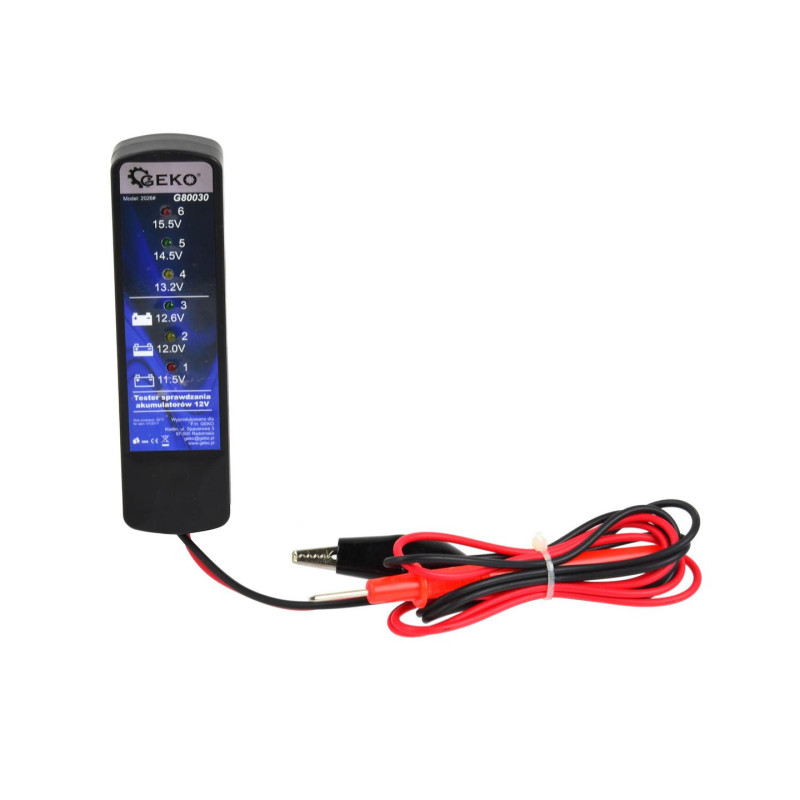 GEKO G80030 accu-tester 12V & 0-100Ah