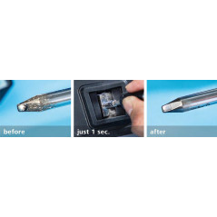 Weller WATC100M Soldeerpuntreiniger met metaalborstels | Soldeerbout-shop.nl