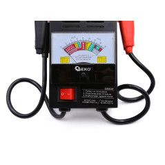 GEKO G80028 Analoge 100A accutester 6-12V  | Soldeerbout-shop.nl