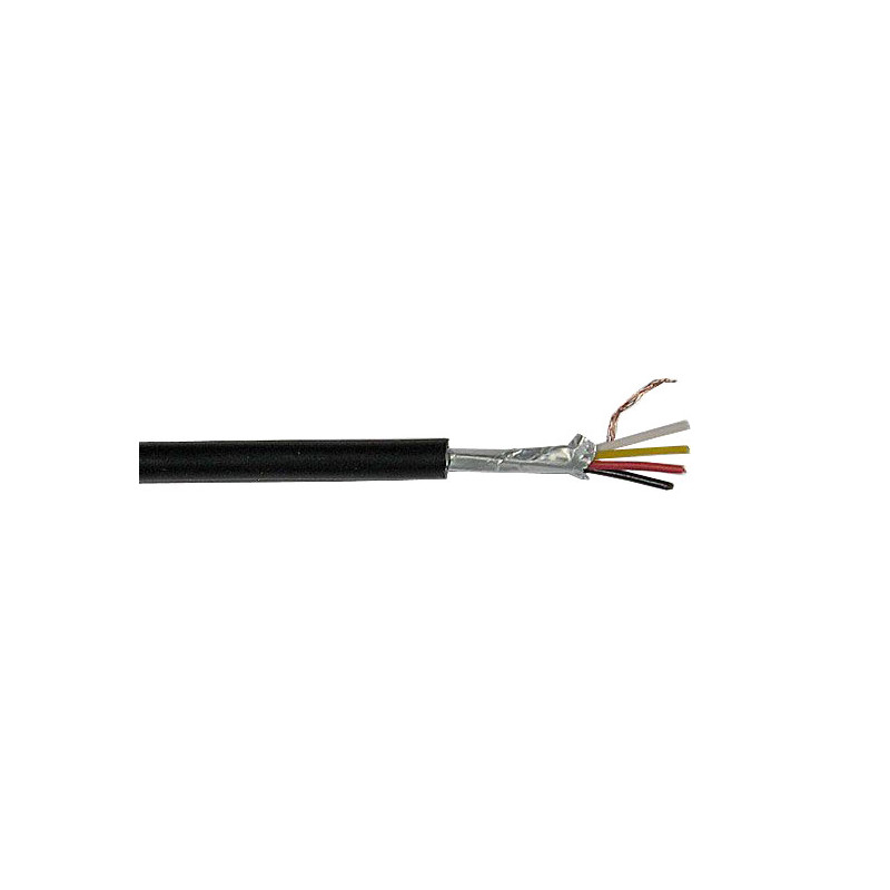 OEM 4x 0,12mm² afgeschermde soepele kabel per meter OEM 4x 0,12mm² afgeschermde soepele kabel per meter