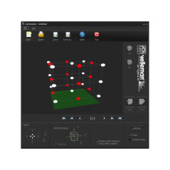 Velleman MK193 3D LED-kubus 3x3x3 Mini Kits bouwpakket