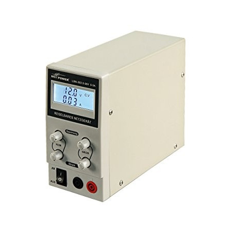 McPower LBN-303 Laboratoriumvoeding 0-30VDC & 0-3A